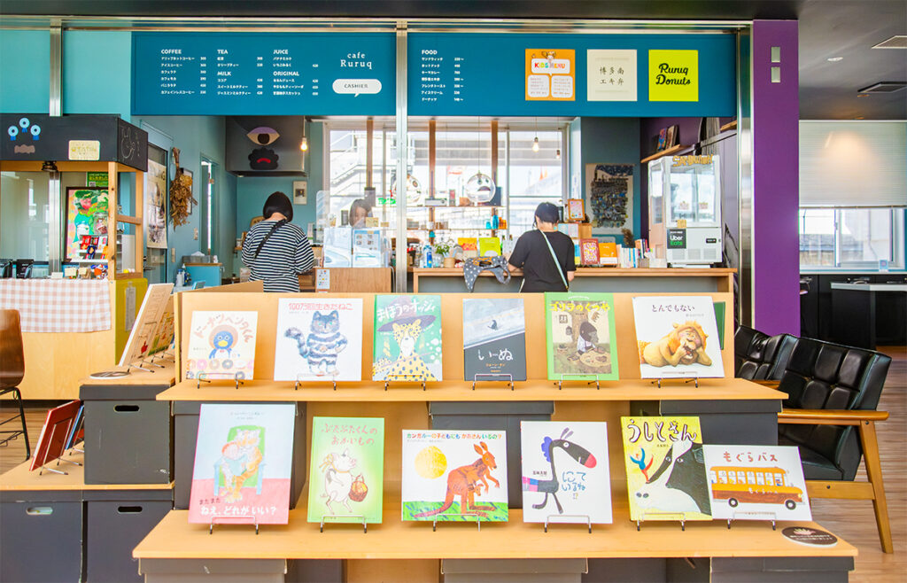 2階カフェの写真